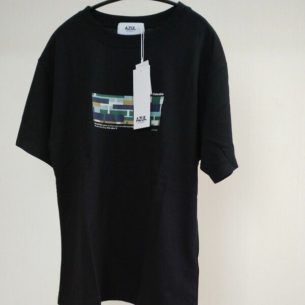 新品AZUL BY MOUSSY レディースTシャツ　黒　Mサイズ