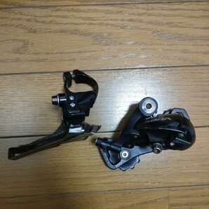 SHIMANO SORA RD-3500 FD-3500セット リアディレイラー フロントディレイラー 29s バンド31.8mm 9速 ソラ シマノの画像1