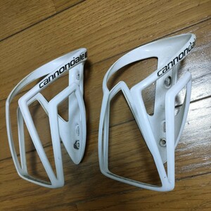 キャノンデール ボトルケージ　ホワイト CANNONDALE