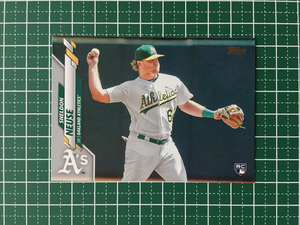 ★TOPPS MLB 2020 SERIES 2 #699 SHELDON NEUSE［OAKLAND ATHLETICS］ベースカード ルーキー RC 20★