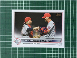 ★TOPPS MLB 2022 SERIES 2 #473 OVERARCHING BATTERY／YADIER MOLINA／ADAM WAINWRIGHT［ST. LOUIS CARDINALS］ベースカード「BASE」★