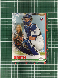 ★TOPPS MLB 2019 HOLIDAY BASEBALL #HW99 WILL SMITH［LOS ANGELES DODGERS］ベースカード ルーキー「RC」19★