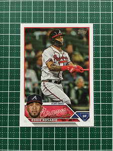 ★TOPPS MLB 2023 UPDATE #US95 EDDIE ROSARIO［ATLANTA BRAVES］ベースカード「BASE」★