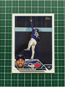 ★TOPPS MLB 2023 UPDATE #US76 KEVIN KIERMAIER［TORONTO BLUE JAYS］ベースカード「BASE」★