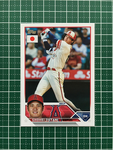 ★TOPPS MLB 2023 JAPAN EDITION #17 大谷翔平／SHOHEI OHTANI［LOS ANGELES ANGELS］ベースカード「BASE」★