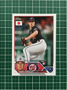 ★TOPPS MLB 2023 JAPAN EDITION #45 CADE CAVALLI［WASHINGTON NATIONALS］ベースカード「BASE」ルーキー「RC」★