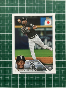 ★TOPPS MLB 2023 JAPAN EDITION #49 TIM ANDERSON［CHICAGO WHITE SOX］ベースカード「BASE」★