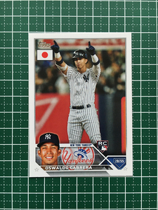 ★TOPPS MLB 2023 JAPAN EDITION #54 OSWALDO CABRERA［NEW YORK YANKEES］ベースカード「BASE」ルーキー「RC」★