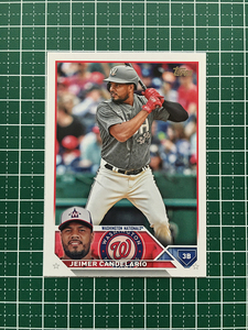 ★TOPPS MLB 2023 UPDATE #US129 JEIMER CANDELARIO［WASHINGTON NATIONALS］ベースカード「BASE」★