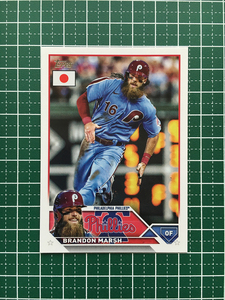 ★TOPPS MLB 2023 JAPAN EDITION #64 BRANDON MARSH［PHILADELPHIA PHILLIES］ベースカード「BASE」★