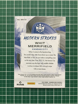 ★PANINI MLB 2022 DIAMOND KINGS #MS-10 WHIT MERRIFIELD［KANSAS CITY ROYALS］インサートカード「MODERN STROKES」★_画像2