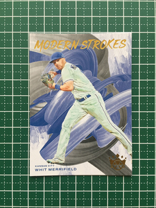 ★PANINI MLB 2022 DIAMOND KINGS #MS-10 WHIT MERRIFIELD［KANSAS CITY ROYALS］インサートカード「MODERN STROKES」★