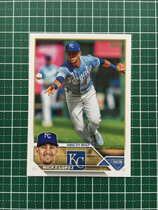 ★TOPPS MLB 2023 UPDATE #US151 NICKY LOPEZ［KANSAS CITY ROYALS］ベースカード「BASE」★