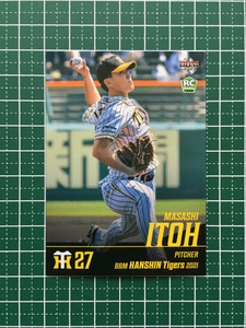 ★BBM 2021 プロ野球 ベースボールカード #T11 伊藤将司［阪神タイガース］レギュラーカード ルーキー RC★