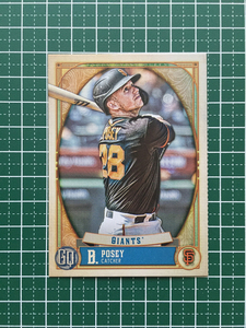 ★TOPPS MLB 2021 GYPSY QUEEN #190 BUSTER POSEY［SAN FRANCISCO GIANTS］ベースカード「BASE」★