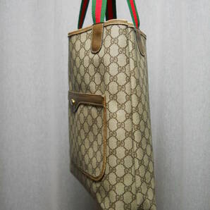 ＧＵＣＣＩ グッチ モノグラム柄のトートバッグ ＧＧスプリーム オールドグッチの画像3