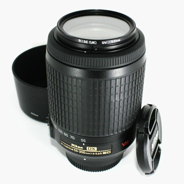 Nikon AF-S DX 55-200mm VR 手ブレ補正付き 超望遠ズームレンズ☆完動極美品☆