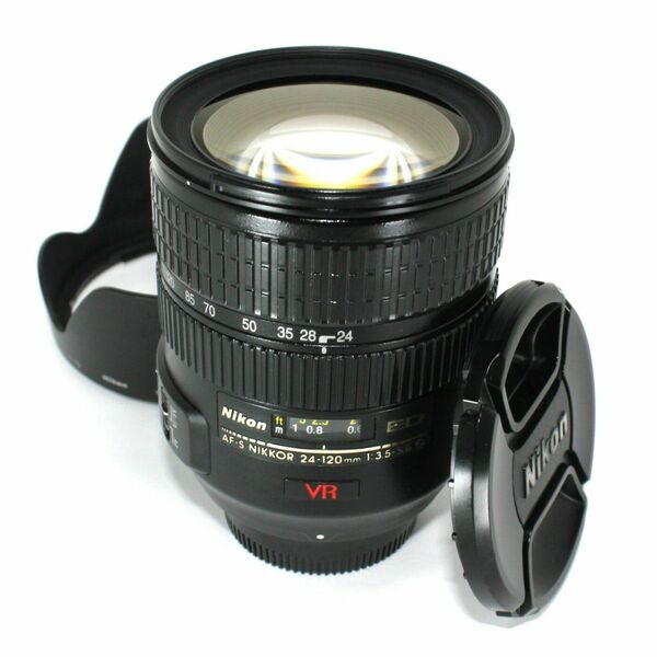 Nikon AF-S ED 24-120mm VR 中望遠ズームレンズ☆完動品☆