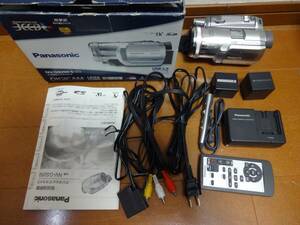 即決 美品 Panasonic MiniDVカセット ミニDV NV-GS250 完動品　　