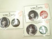 【美品 同梱可】 SixTONES ジェシー/森本/松村 Johnnys’ ISLAND STORE 1st Anniversary 缶バッジ ステッカー 等 グッ_画像2