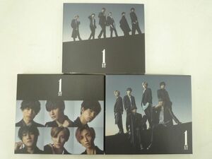 【中古品 同梱可】 SixTONES CD DVD 1ST 初回盤A 原石盤 初回盤B 音色盤 通常盤 3点 グッズセット