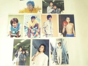 【中古品 同梱可】 嵐 松本潤 公式写真 9枚 Jr.時代 8時だJ/ハワイ ホノルル ハーフマラソン 等