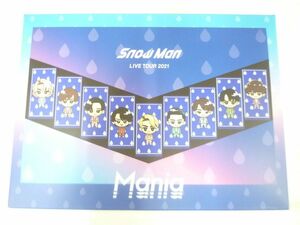 【未開封 同梱可】 Snow Man DVD LIVE TOUR 2021 Mania 初回盤 4DVD