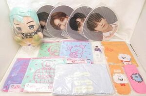 【同梱可】優良品 韓流 BTS SEVENTEEN BT21 一番くじ BIGぬいぐるみ アクリルスタンド 靴下 ハンカチ 等 グッズセッ