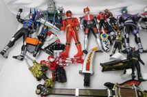 【まとめ売り 動作未確】 ホビー 魔獣合体DXガオレンジャー 仮面ライダーカブト他 ソフビ等グッズセット_画像2