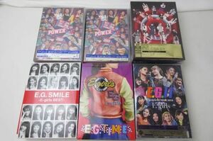 【同梱可】良品 E-girls LIVE POWER to the DOME 2019 初回生産限定盤 3Blu-ray 他 DVD 等 グッズセット