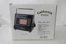 【同梱可】良品 アウトドア CALIFORNIA PATIO カリフォルニアパティオ カセットガスヒーター 屋外専用ヒーター_画像1