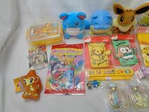 【同梱可】中古品 ホビー ポケモン のみ ピカチュウ イーブイ エースバーン 他 ランチボックス モンコレ 等 グッズセ_画像2