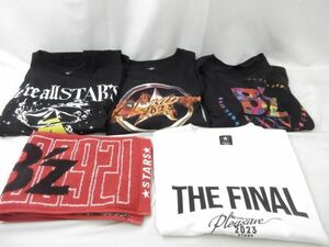 【同梱可】中古品 B’z 2023 STARS Tシャツ Lサイズ マフラータオル グッズセット