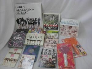 【同梱可】中古品 韓流 少女時代 Apink 他 LOVE ＆ PEACE CD Blu-ray ペンライト 等 グッズセット