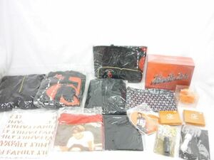 【同梱可】中古品 KinKi Kids 15years パーカー ポーチ Tシャツ CD Glorious Days 等 グッズセット