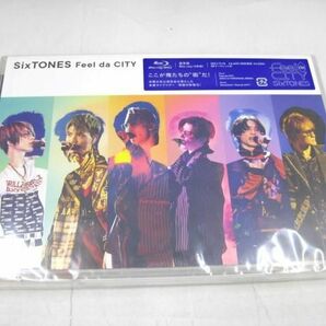 【未開封 同梱可】 SixTONES Blu-ray Feel da CITY 通常盤の画像1