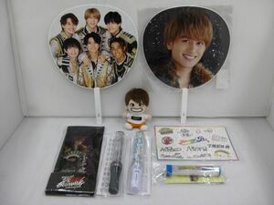 【中古品 同梱可】 Aぇ! Group Johnnys’ ISLAND STORE ペンライト 他 福本大晴 ちびぬい ミニのぼり 等 グッズセット