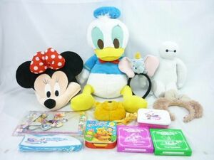 【同梱可】中古品 ディズニー ミニー プーさん ダンボ ドナルド 他 カチューシャ ぬいぐるみ 等 グッズセット