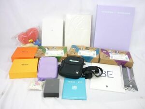 【同梱可】中古品 韓流 防弾少年団 BTS BT21 他 ぬいぐるみ ショルダーバッグ WINTER PACKAGE 等 グッズセット