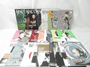 【同梱可】中古品 氷室京介 Vol.3 4 5 6 7他 FC会報 写真集 パンフレット 25点 グッズセット