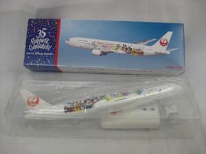 【同梱可】良品 ディズニー ディズニーランド TDR35周年 JAL セレブレーションエクスプレス 飛行機型模型