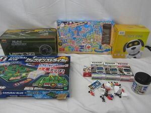 【まとめ売り 中古品】 ホビー ヘリ サッカー ドラえもん 電車 ロボットドッグ 他 ロボット ボードゲーム ラジコン