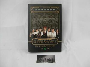 【同梱可】中古品 韓流 SUPER JUNIOR DVD SUPER SHOW 7 輸入盤 トレカ 日本語字幕付き