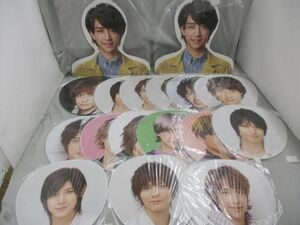 【中古品 同梱可】 Hey!Say!JUMP ハンガー うちわ ぬいぐるみマスコット ポーチ 会報 ペンライト 等 グッズセット