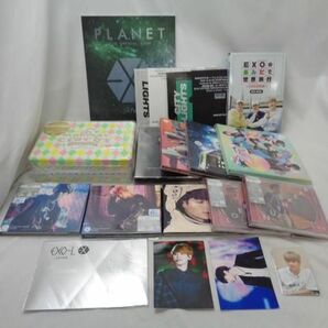 【同梱可】中古品 韓流 EXO EXOのあみだで世界旅行 DVD 他 CD FC会報 グッズセットの画像1