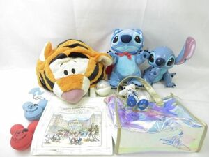 【同梱可】中古品 ディズニー ティガー スティッチ 他 ファンキャップ ぬいぐるみ カプセルトイ 等 グッズセット