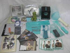 【同梱可】中古品 韓流 SHINee テミン ジョンヒョン キー 他 ペンライト ポストカード ストラップ 等 グッズセット