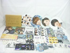 【同梱可】中古品 ジャニーズ Snow Man なにわ男子 他 アクリルスタンド うちわ CD 等 グッズセット