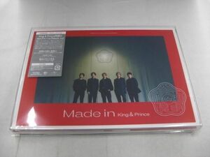 【未開封 同梱可】 King & Prince CD DVD Made in 初回限定盤A