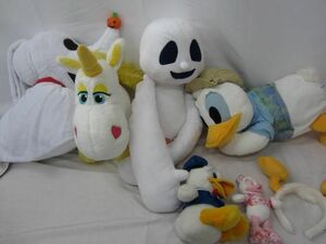 【まとめ売り 中古品】 ディズニー ゼロ ナイトメア ドナルド 他 ぬいぐるみ カチューシャ 等 グッズセット